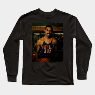 Wilt Chamberlain at Philadelphia #13 Long Sleeve T-Shirt